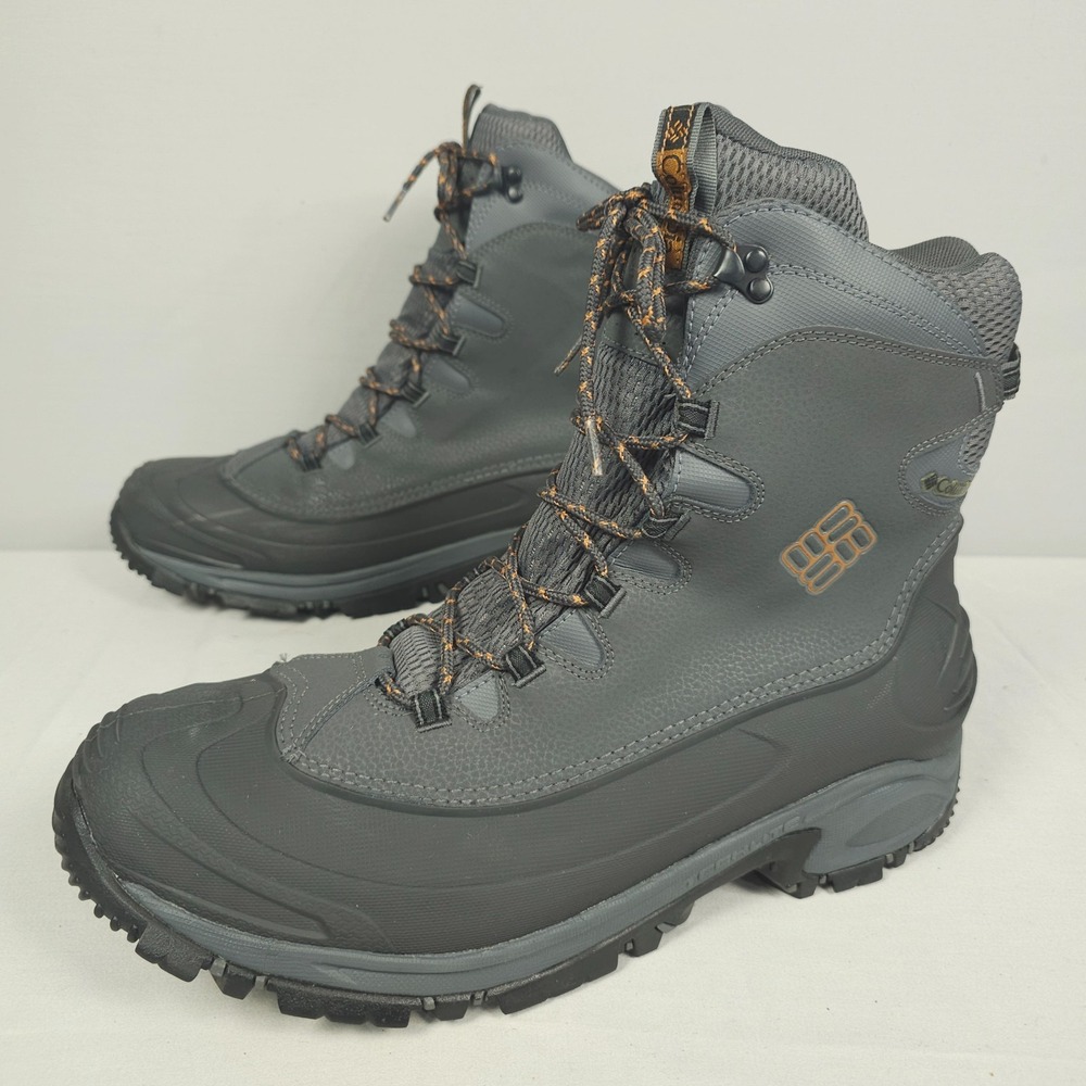 Columbia Bugaboot III Boots Men Size 15 Gray Waterproof 200 G Insulated - Picture 3 of 15